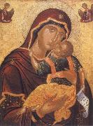 unknow artist The Virgin with child or virgin glykophilousa Spain oil painting artist